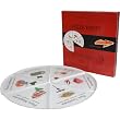 Pizza Party Boxed Set of Pizza Plates and Cookbook