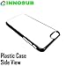 5 x Apple iPhone 6 PLUS-Plastic-black - blank dye case + inserts for dye Sublimation phone cover / blank Printable case, Made by INNOSUBTM USA