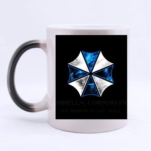 Resident Evil Umbrella Corporation Morphing Mug Heat Sensitive Mug Coffee Cup