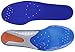 Spenco Gel Comfort Shoe Insole with Cushioning and Support, Blue Women's 9-10.5 /Men's 8-9.5