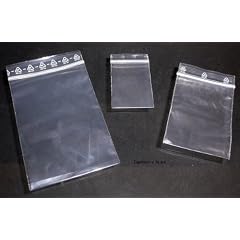 200 Druckverschlussbeutel 100x150 + 1 Glasbeutel