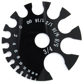 Acrylic Gauge Wheel