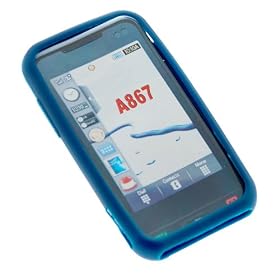 Samsung Eternity A867 Skin Case (Blue)