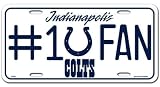 Indianapolis Colts License Plate - #1 Fan