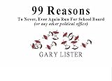 99 Reasons to Never-Ever Run for School Board