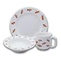 Lunt Silversmiths "Very Lonely Firefly" by Eric Carle 3-Piece Stoneware Set