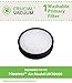 Crucial Vacuum Replacement Vacuum Filter - Compatible with Hoover Vacuum Model Primary Filter Part # 303903001, Model UH70400, UH70405, UH70401, UH70403, UH70404, UH70900, UH70905, UH70930 (1 Pack)
