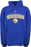 Golden State Warriors Blue Arch Logo Fleece Hooded Sweatshirt