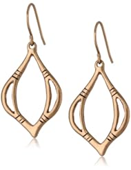 The SAK Open Earwire Gold Teardrop Earrings