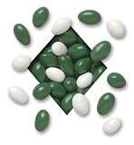 Koppers Candy Coated Chocolate Almonds, (St. Patrick'S Day) Kelly Green & White, 5-Pound Bag