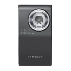 41FvRkJ7JXL. SL500 AA300  Samsung HMX U10BN Pocket HD Camcorder in Black   $100 + free S&H