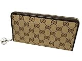 【並行輸入】グッチ(GUCCI)　TWINS（ツインズ）　ラウンドファスナー長財布　233025-F4C7N-9643　ベージュ/ダークブラウン