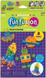 Perler Beads Fun Fusion Activity Kit Robots & Rockets 54590, 2 Item(s)/Order