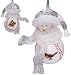 Baltimore Orioles MLB Home Run Snowman Ornament (3