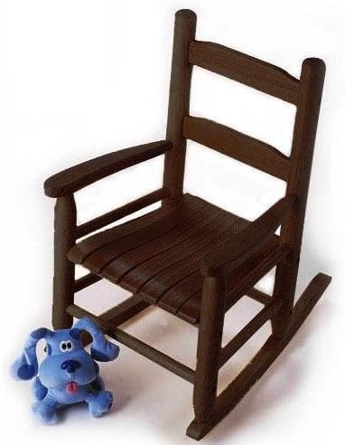 Lipper Beechwood Child's Rocking Chair, Espresso