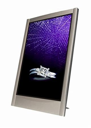 A4 Slim Illuminator Light Box / Commerical Photo Frame w/ AC Adapter -Plastic Gold A4 Slim Illuminator Light Box / Commerical Photo Frame w/ AC Adapter -Plastic Gold