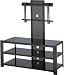Lite Source LSH-5612BLK Burly 3-Tier Tv Stand