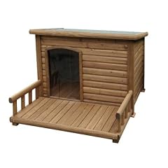 Kerbl Hundeh�tte mit Terrasse 113 x 127 x 83 cm