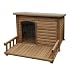 Kerbl Hundeh�tte mit Terrasse 113 x 127 x 83 cm