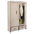 Honey-Can-Do Double-Door Wardrobe with Drawers