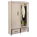 Honey-Can-Do Double-Door Wardrobe with Drawers