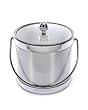 Mr. Ice Bucket 561-1 Brushed Silver Ice Bucket, 3-Quart