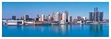 Detroit Michigan by Anonymous. Art Print Poster 56 inches width by 20 inches height. Highest Quality Art Poster Print
