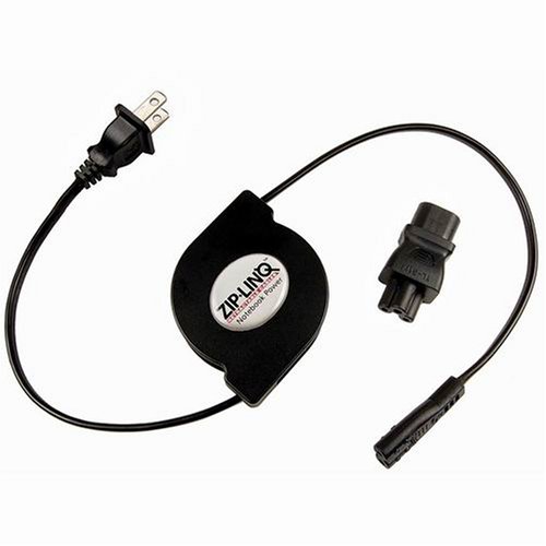 Cables Unlimited ZIP-PWR-NB ZipLinq Retractable Universal Notebook Power Cord