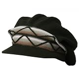 Big New Wave Rasta Beanie Visor-Olive W27S27A