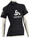 Odlo Shirt S/S Turtle Neck Logo Line Women schwarz