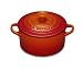 Le Creuset Stoneware Round Casserole, Petite, Volcanic