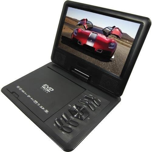 WORLDWIDE USE iVid DV-905 9" Multi System Region Free Portable DVD Player with TV Tuner 110-220V (ACUCRAFT® USA Plug Kit - Lifetime Warranty)
