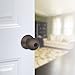 SCHLAGE Lock CO F51ORB626 Entry Lockset, Chrome