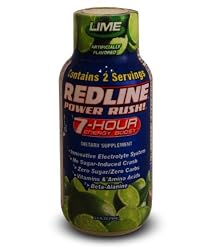 60 Pack - Redline Power Rush! 7-Hour Energy Boost - Lime - 2.5oz.