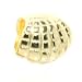 Bella Carina 925 Silber Bead - vergoldet - Muschel - Beads Element Silber massiv mit Stempel für Armband