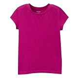 Girls' Cherokee Short-Sleeve Solid Ultimate Tee - Fuchsia