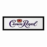 Crown Royal Logo Whiskey Bar Mirror Wall Sign Pub