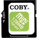 Photo : Coby SDM128S 128MB Mini SD Memory Card