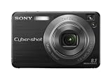 Sony Cyber-shot W130 Digital Camera - Black (8.1MP, 4x Optical Zoom) 2.5 LCD