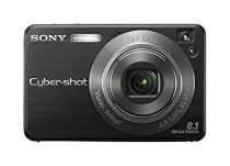 Sony CyberShot W130 Digital Camera - Black (8.1MP, 4x Optical Zoom) 2.5" LCD