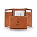 MLB Los Angeles Angels Embossed Genuine Cowhide Leather Trifold Wallet