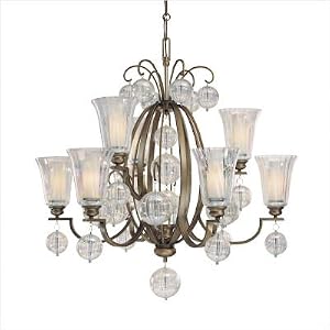 Minka Lavery Terzetto 4509-292 Large 9-LT 540w (36H x 36W) Chandelier Lighting in Terzetto... by Minka