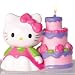 Hello Kitty Molded Candle