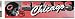 CHICAGO BEARS TEAM NFL bumper sticker