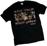 "Say Your Right Words!" -- Labyrinth Adult T-Shirt