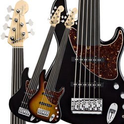 Fender Victor Bailey 6 String Fretless Jazz Bass Vi