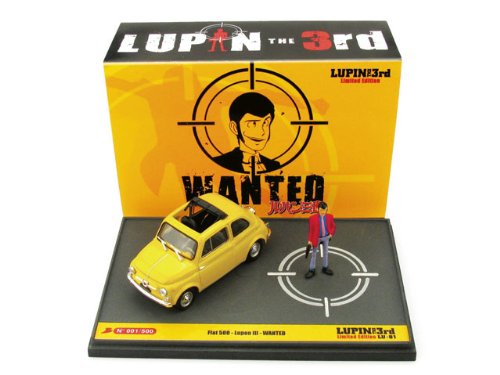 Fiat 500F Lupin III - Wanted 1:43 2009-2 S0921