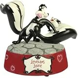 Pepe Le Pew & Penelope Loveurs Lane Musical Figurine