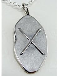 Sterling Silver Runic Symbol for Partnership Made in America