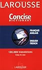 Larousse Concise Dictionary: French-English/English-French (Larousse Concise Dictionary)